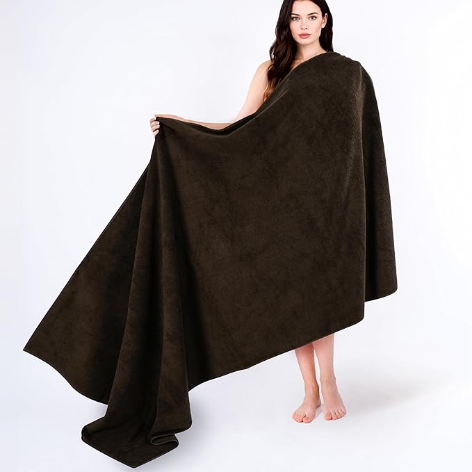 Cotton Paradise 100% Cotton 40x80 Oversized Bath Sheet, Extra Large Turkish by UNITEDHOMETEXTILE