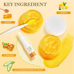 3PCS Turmeric Lemon Lip scrub and Turmeric Lip Balm - Image 4