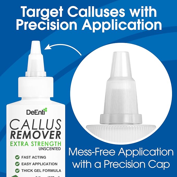 DeEnti Callus Remover for Feet, Extra Strength Foot Callus Remover Gel - Image 5