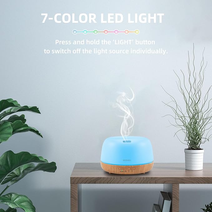 SEEDSEEL 300ML Essential Oil Diffuser - Image 6