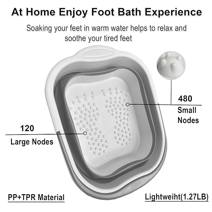 MontNorth Collapsible Foot Soak Tub - Image 3