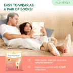 PLANTIFIQUE Foot Peeling Mask 1 Pack | Dermatologically Tested Repairs Heels & - Image 5