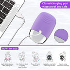 Facial Cleansing Brush, 3-in-1 Electric Silicone Face Scrubber, Vibrating - Image 7