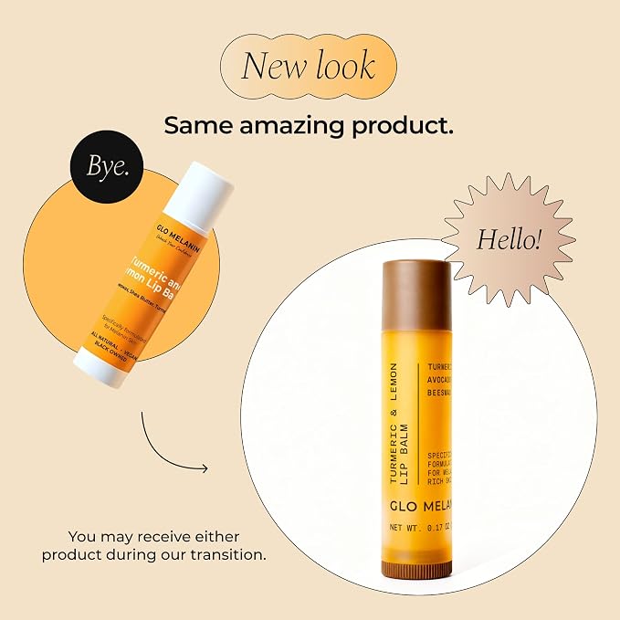 Glo Melanin All Natural Lemon and Turmeric Lip Balm - Image 9