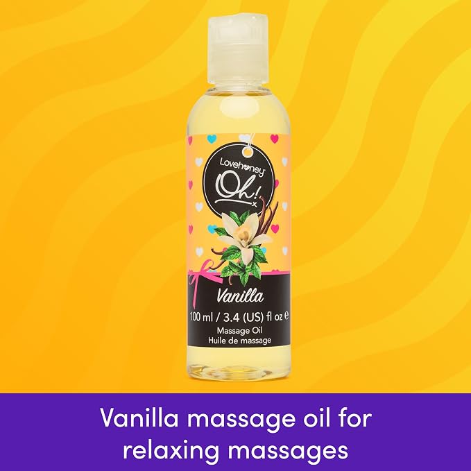 Lovehoney Vanilla Massage Oil - Image 2