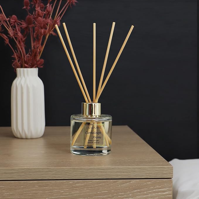 100ml Scent Diffuser with 6 Fiber Sticks, 3.5 oz Reed Diffuser Set Aromatherapy - Image 2