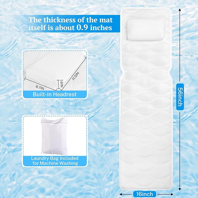 TranquilRelax Bath Pillow for Tub - Image 2