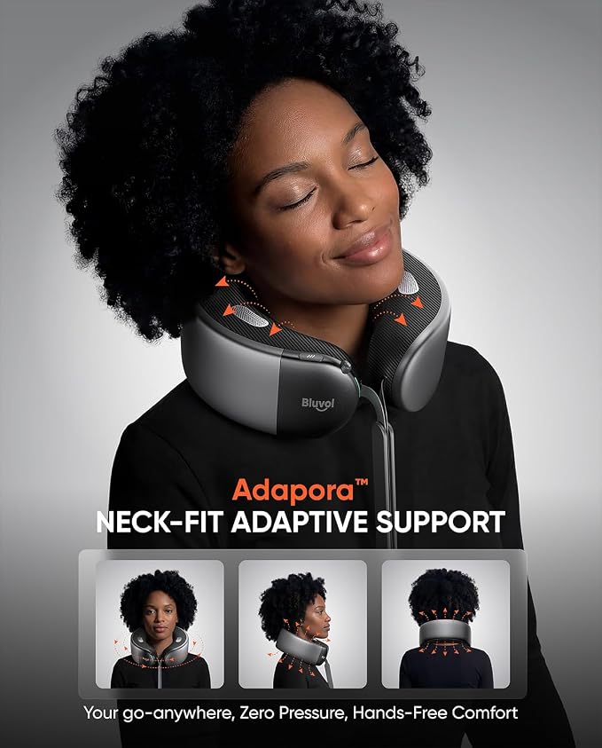 Bluvol Nest 10 Ultra Immersive Heated Neck Massager, Therapist-Style Deep - Image 3