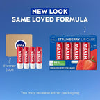 NIVEA Strawberry Lip Care, Nourishing Oils and Vitamin C & E, 3-in-1 Moisture - Image 2