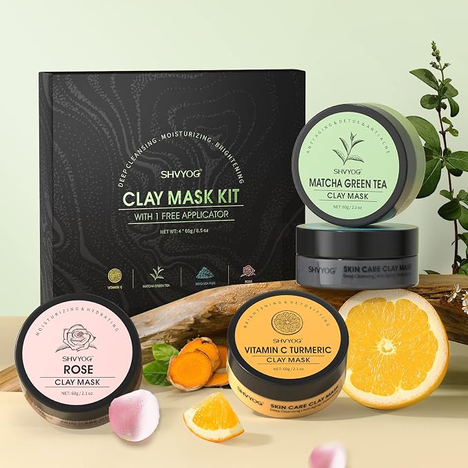 SHVYOG 4Pcs Face Mask Set - Image 8