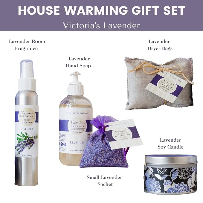 Victoria's Lavender Home Essential Products Set - Image 6