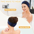 SINLAND Spa Headband for Women Ultra Soft Adjustable Makeup Hair Band - Image 2