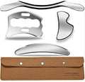 4 in 1 Professional Muscle Scraper Tool Set, Stainless Steel gua sha IASTM Tools by GYXCOELEIASTMTOOL