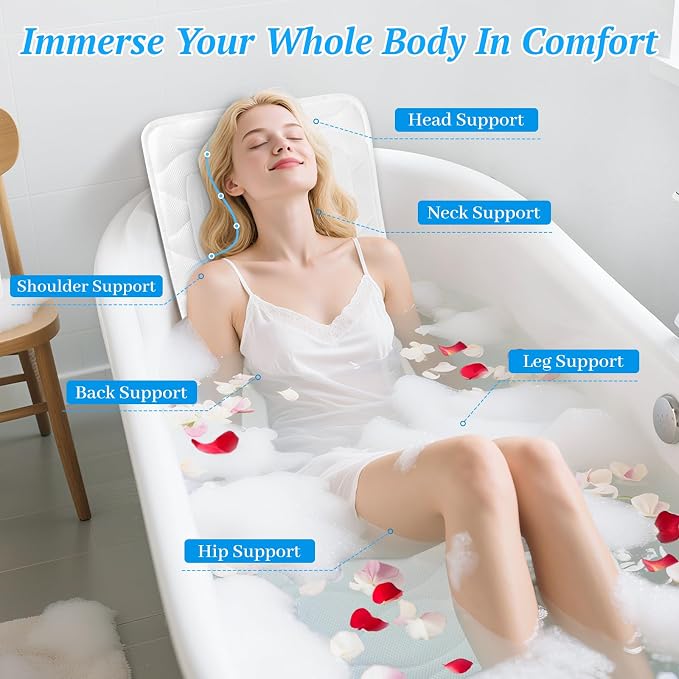 TranquilRelax Bath Pillow for Tub - Image 7