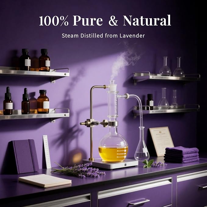 SU JUABA Lavender Essential Oil 4 Fl Oz, 100% Pure Natural Aromatherapy Oil - Image 5