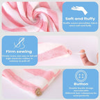 3 Pack Microfiber Hair Towel Wrap - Image 5