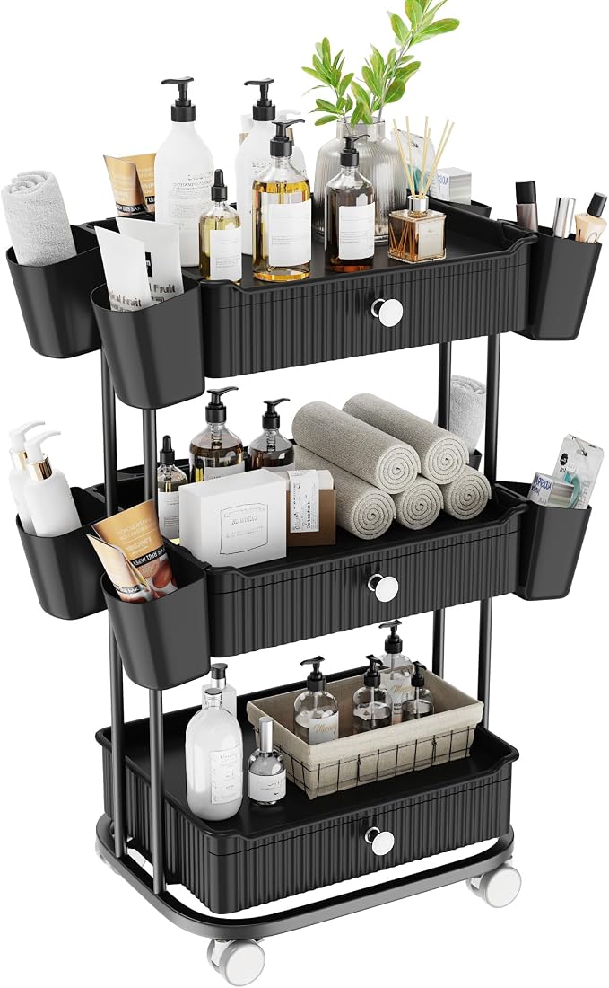 3 Tier Drawer Shelf Beauty Cart by Dolonm