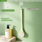 Back Scrubber for Shower with Long Handle, Dual-Sided Bath Brush with Soft - Image 7