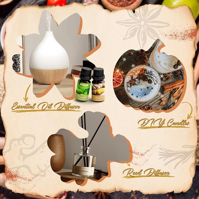 SALKING Spice Essential Oils, Premium Fragrance Oil - Image 6