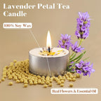16 Pack Laven​der Tealight Candles - Image 3