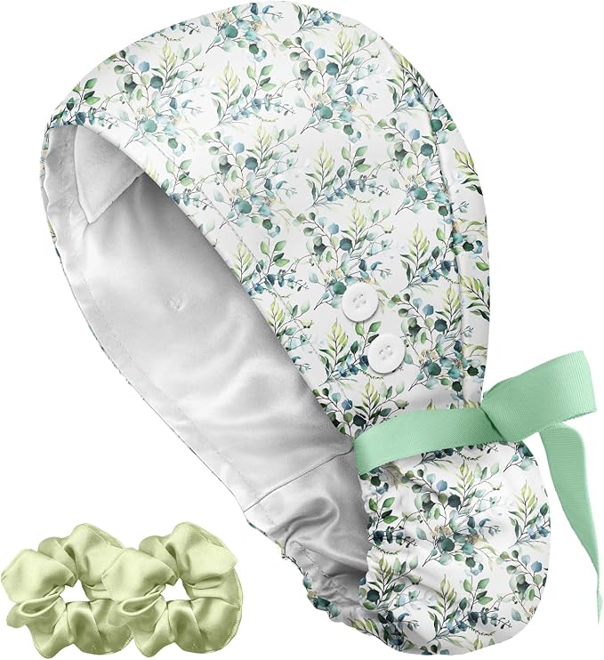 Plifal 100% Cotton Scrub Cap by Plifal