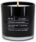 Lulu Candles | Passionfruit Infused Mango | Highly Scented Premium Candles in by LULUCANDLES