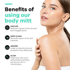 Dermasuri - Deep Exfoliating Glove - Korean Exfoliating Mitt & Body Scrubber - - Image 7
