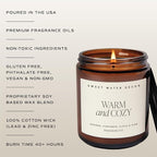 Sweet Water Decor Warm and Cozy Soy Candle - Image 5