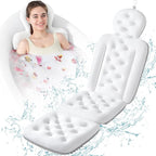 Luxury Bath Cushion, Full Body Bathtub Pillow by VEILS