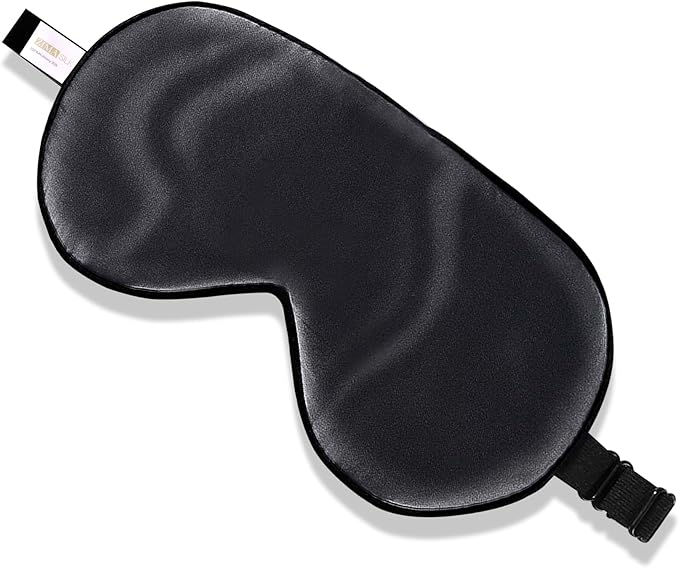 ZIMASILK Adjustable Mulberry Silk Sleep Mask Blindfold 100% Pure Mulberry Silk by ZIMASILK