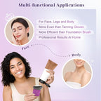 Yoseng Self Tanner Brush for Body & Face - Image 4