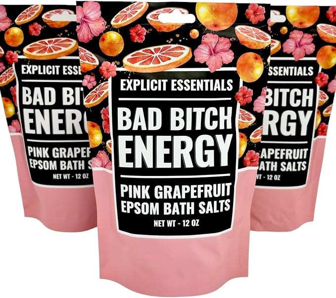 Explicit Essentials Bath Salts for Women, 12oz Tropical Refresher Epsom Salts - Image 6