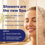 MOXE Shower Steamer Spray, Essential Oils, Natural Sleep Aromatherapy, Made in - Image 4