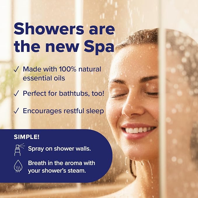 MOXE Shower Steamer Spray, Essential Oils, Natural Sleep Aromatherapy, Made in - Image 4