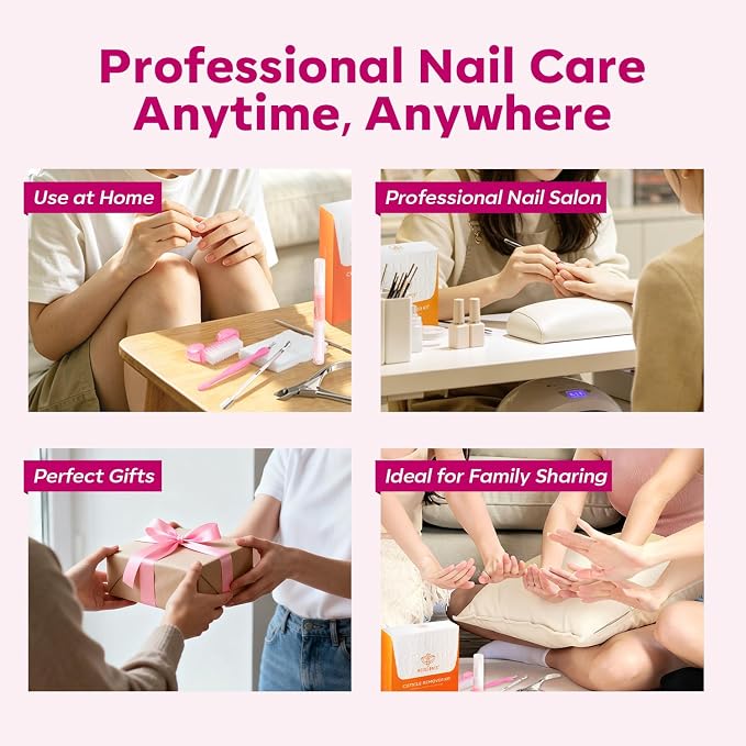 Modelones Cuticle Remover Kit Cuticle Remover Liquid & Cuticle Oil Cuticle Care - Image 8