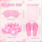 Moucuny 42 Pcs Summer Spa Sleepover Party Supplies Bulk - Image 2