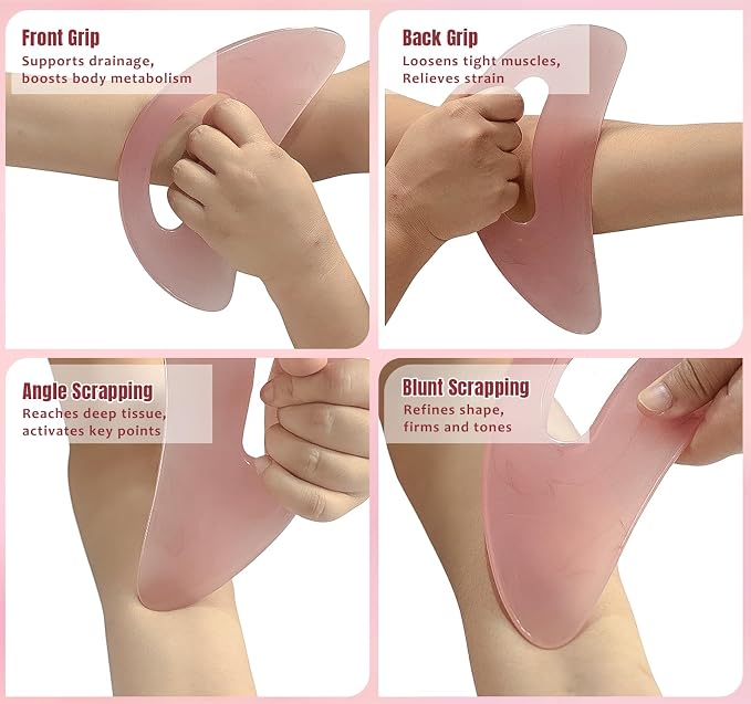 RAAFI Large Body Gua Sha Tool for Cellulite Removal, Lymphatic Drainage and - Image 6