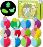 Bath Bombs for Kids, Handmade Organic Bubble Bath Ball Gift Set for Boys and by DOVIPE
