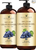 Handcraft Blends Grapeseed Oil | 100% Pure and Natural | Bath & Body Oil | by HandcraftBlends