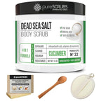 pureSCRUBS Premium Cucumber Body Scrub Set - Image 8