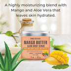 Mango Butter Body Scrub Exfoliator Biotin, Stem Cells - Image 6