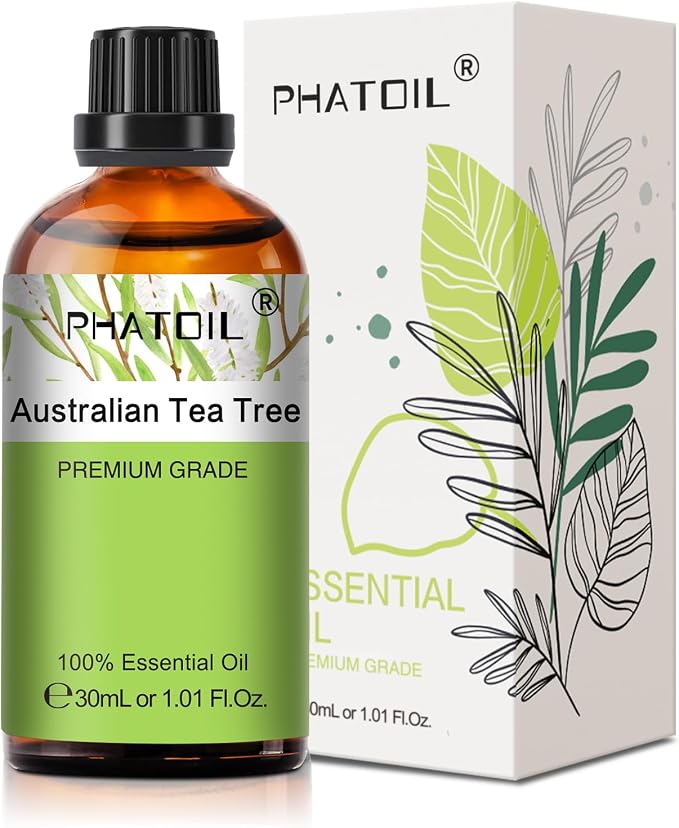 Australian Tea Tree 1.01fl.oz Essential Oil, PHATOIL Pure Aromatherapy Oils by PHATOIL