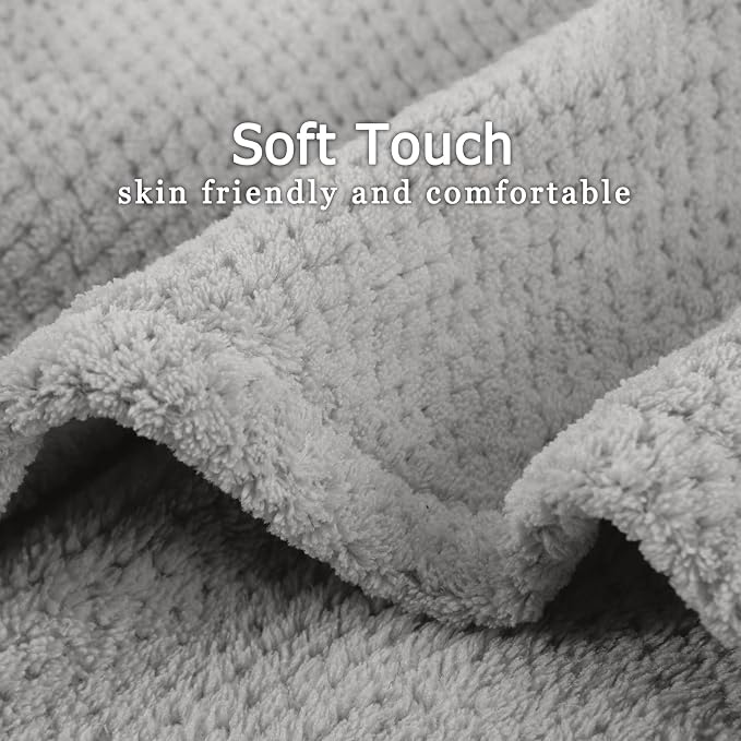 Microfiber Hair Towel Wrap for Women, Quick-Dry Turban, Ultra Absorbent & - Image 8
