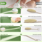 Back Scrubber for Shower with Long Handle, Dual-Sided Bath Brush with Soft - Image 6