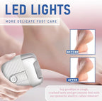 Electric Foot File with 2 Speeds & LED Display, Rechargeable Callus Remover - Image 2