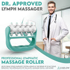 COZLOW - MyoRelease Lymphatic Drainage Massager - Green - Handheld Fascia - Image 2