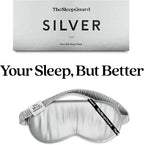 TheSleepGuard Pure Silk Sleep Mask Light Blocking Travel Essentials. Eye Masks - Image 6