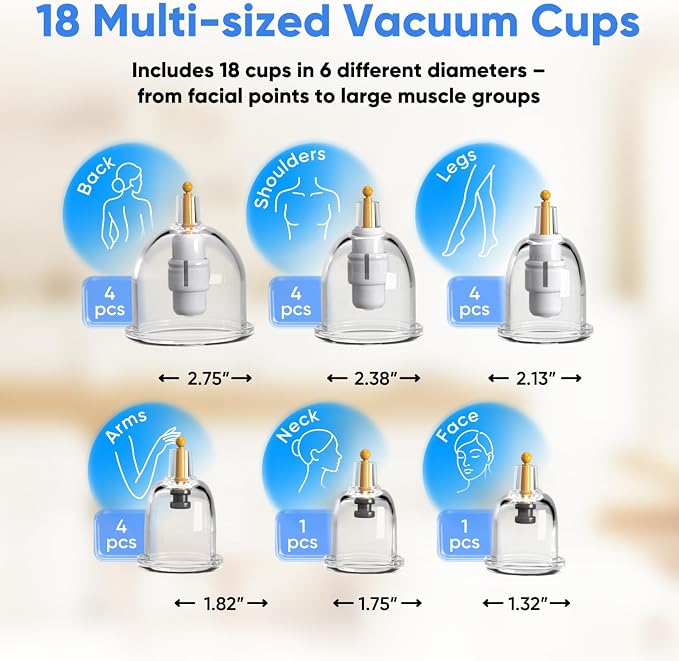 Myofascial Releaser Professional Cupping Therapy Set - Image 5