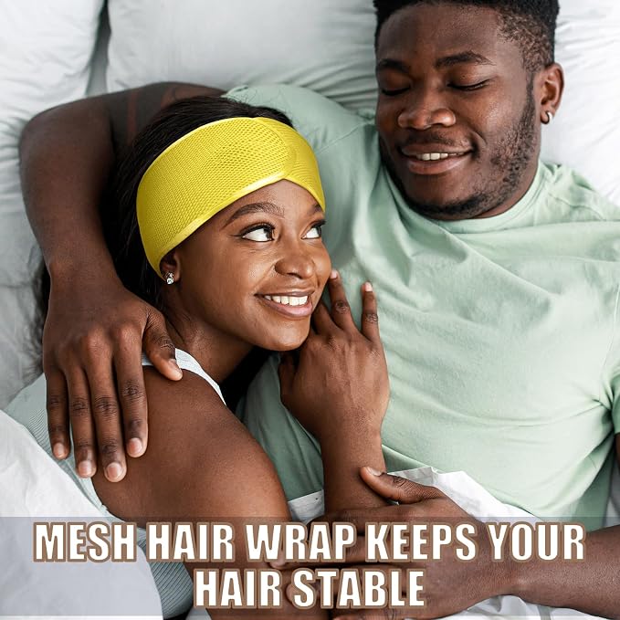 Xuhal Mesh Hair Wraps for Natural Black Hair - Image 3