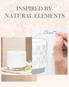 Ceramic Essential Oil Diffuser, 280ml 2.4MHz Ultrasonic Cool Mist Aromatherapy - Image 3